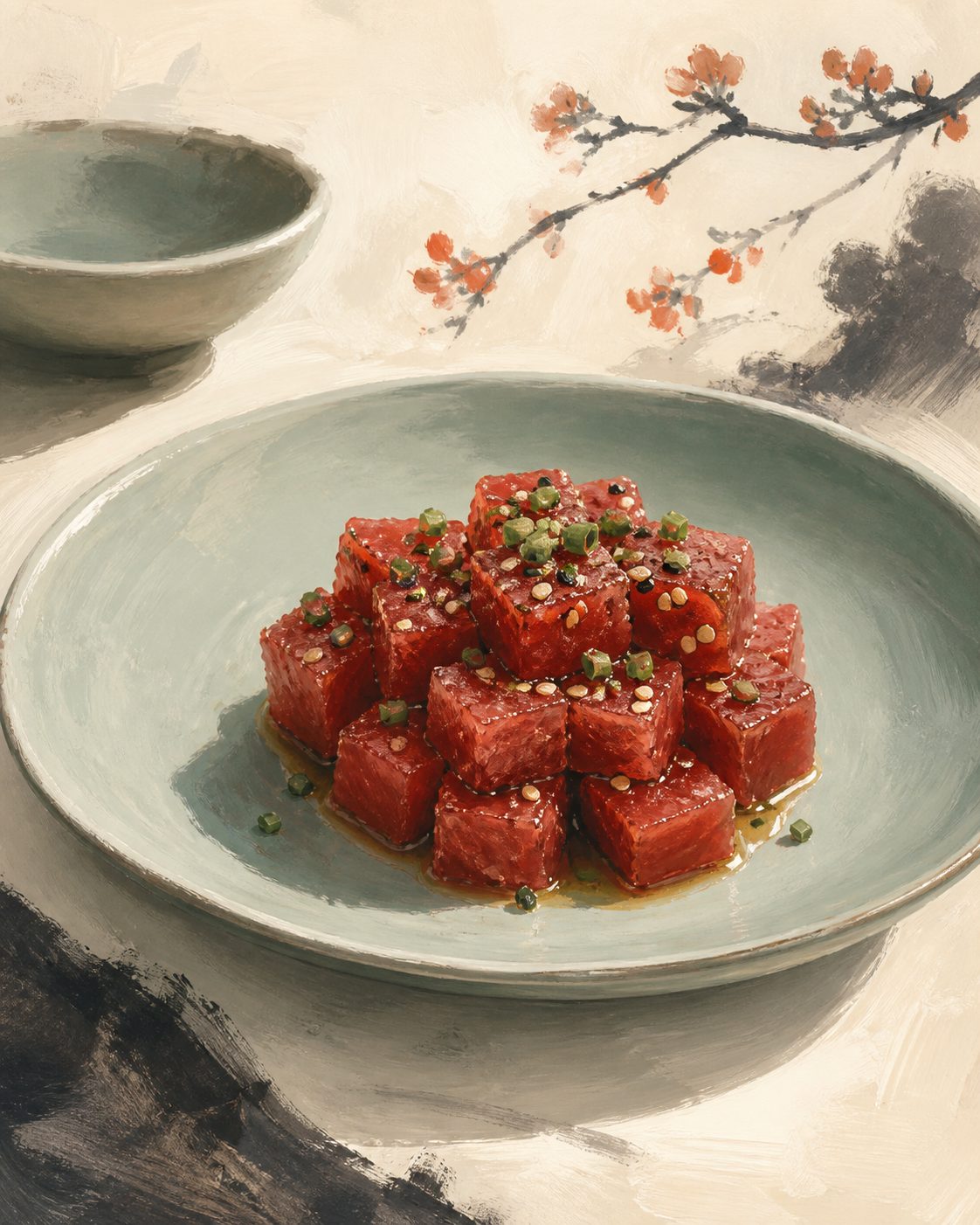 Tartare de thon — illustration